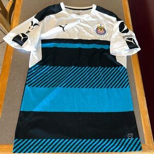 Puma Club Jersey Mens Size M Medium Tecate Short Sleeve Football Excellent